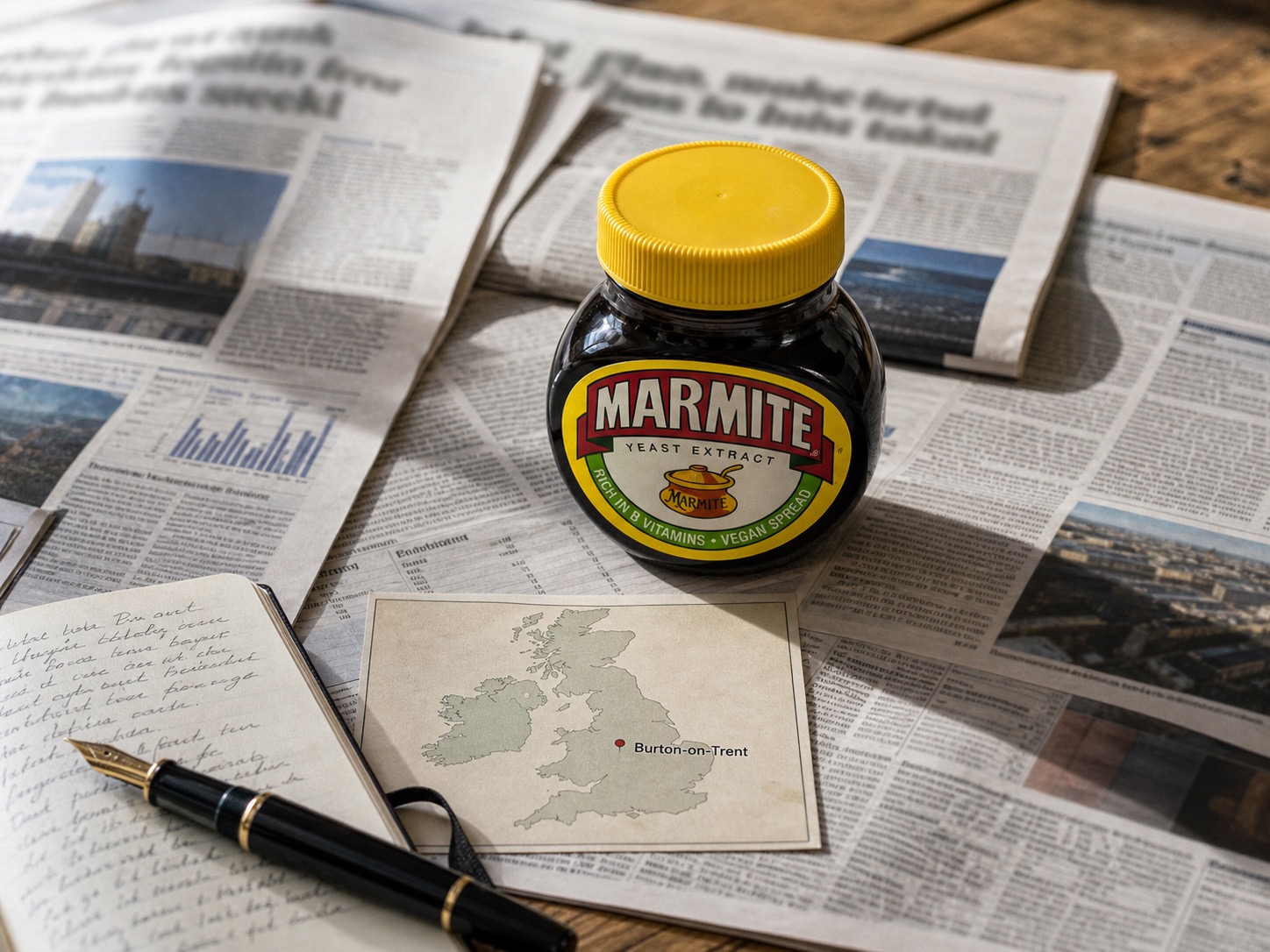 The British press has the Burton-Marmite story wrong