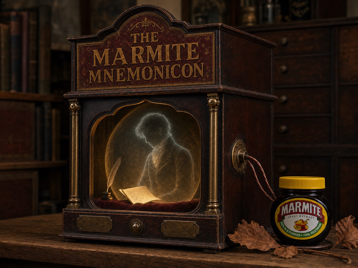 John Keats on Marmite, negative capability, an ode for the jar, and a fermented dainty added to Porphyro's feast